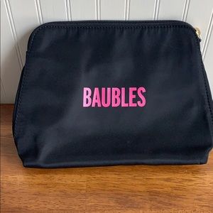 Kate Spade Baubles travel bag black